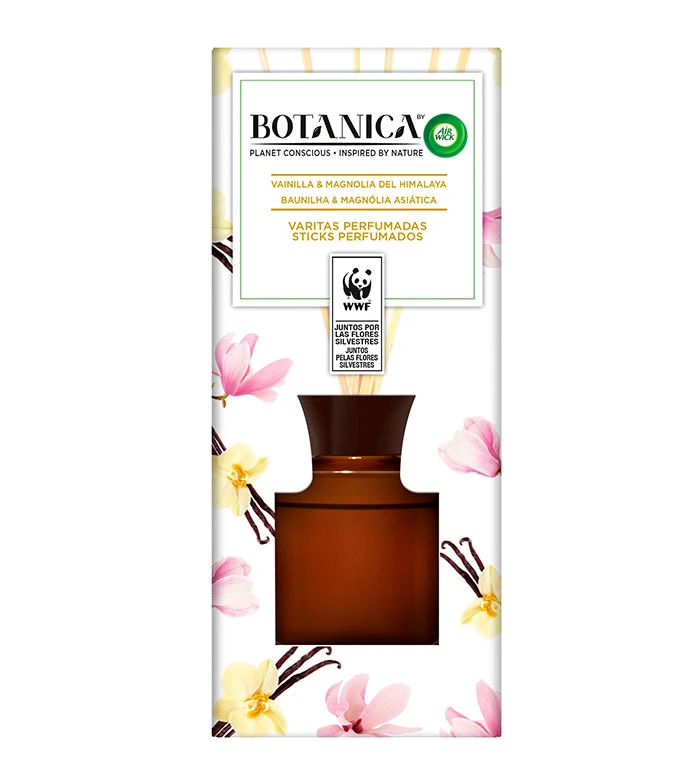 Air Wick - *BOTANICA By Air Wick* - Désodorisant Au Format Baguette Parfumée - Vanille & Magnolia De L'Himalaya 1 Air Wick - *BOTANICA By Air Wick* - Désodorisant Au Format Baguette Parfumée - Vanille & Magnolia De L'Himalaya