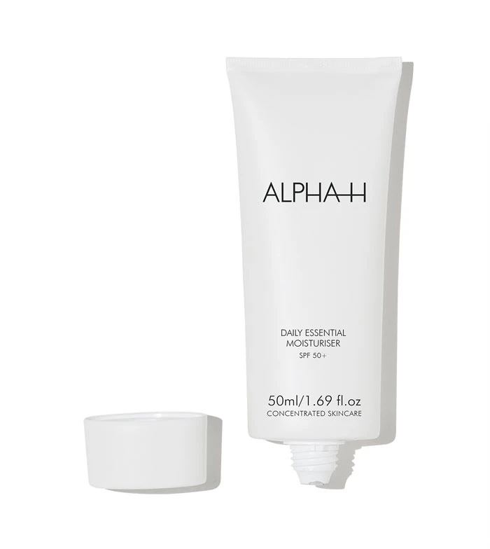 Alpha-H - Écran Solaire Daily Essential Moisturiser SPF 50+ Avec Vitamine E 1 Alpha-H - Écran Solaire Daily Essential Moisturiser SPF 50+ Avec Vitamine E