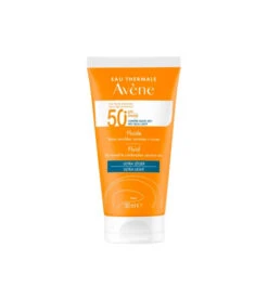 Avène - Fluide Solaire Toucher Sec SPF50+ - Peaux Sensibles Normales Et Mixtes