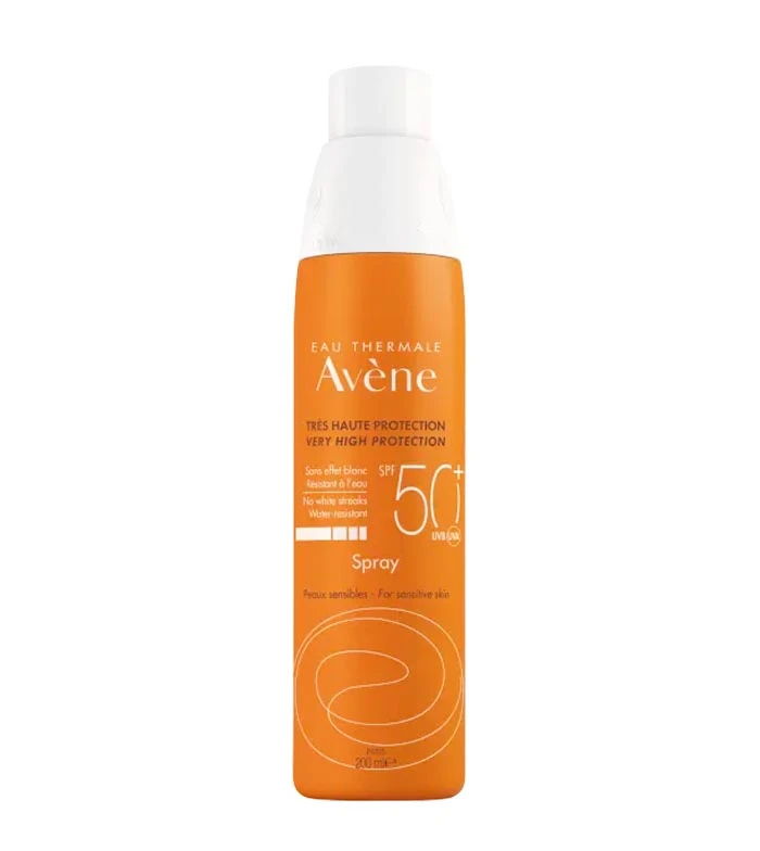 Avène - Spray Solaire Peaux Sensibles SPF50+ 1 Avène - Spray Solaire Peaux Sensibles SPF50+