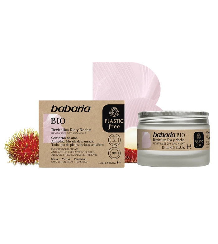 Babaria - Crème Contour Des Yeux BIO Revitalise Jour Et Nuit 2 Babaria - Crème Contour Des Yeux BIO Revitalise Jour Et Nuit – Image 2