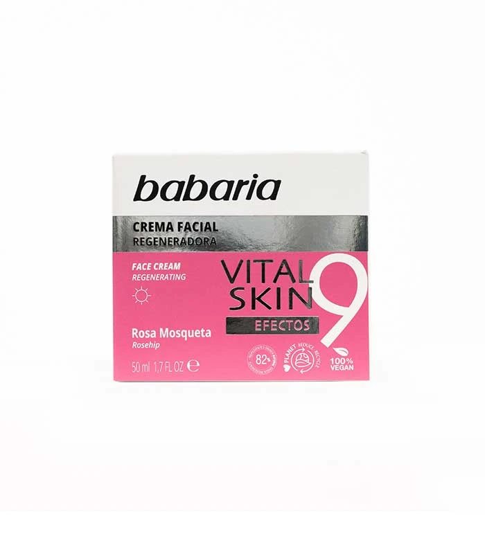 Babaria - Crème Visage 9 Effets Vital Skin Rose Musquée 1 Babaria - Crème Visage 9 Effets Vital Skin Rose Musquée