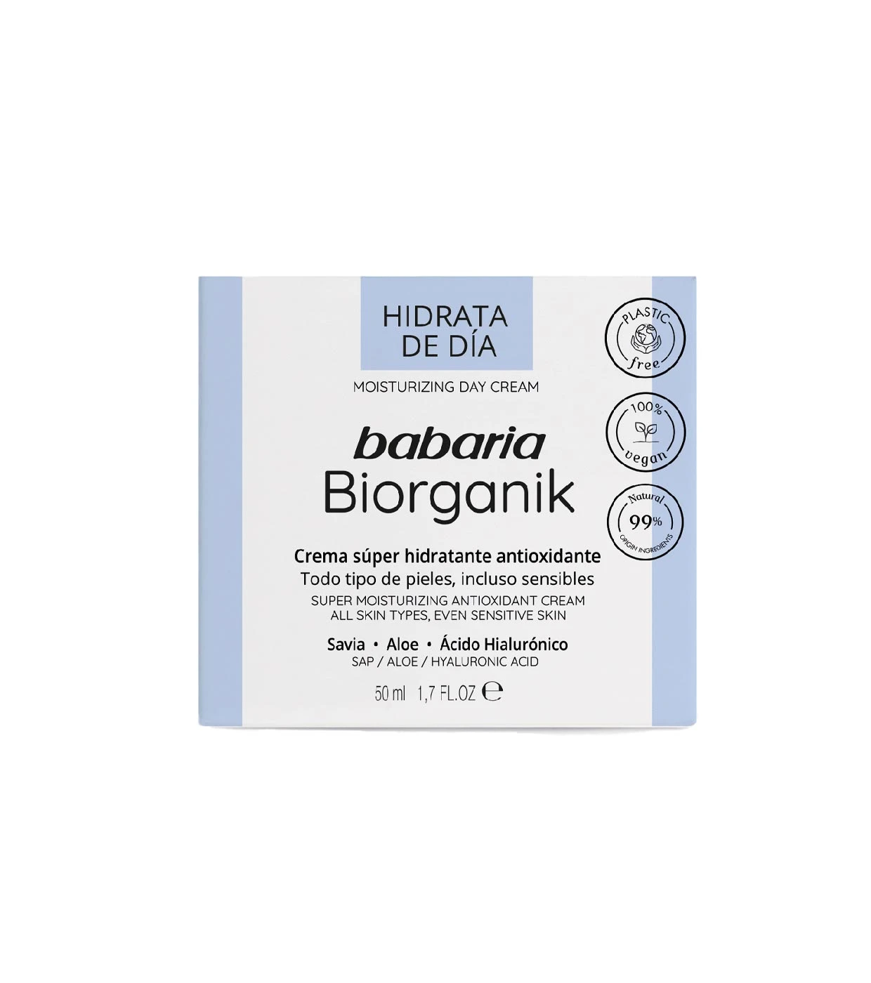 Babaria - Crème BIO Hydratante De Jour 1 Babaria - Crème BIO Hydratante De Jour