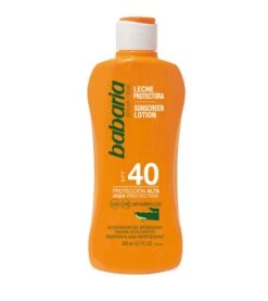 Babaria - Lait Protecteur Solaire Aloe Vera - SPF40