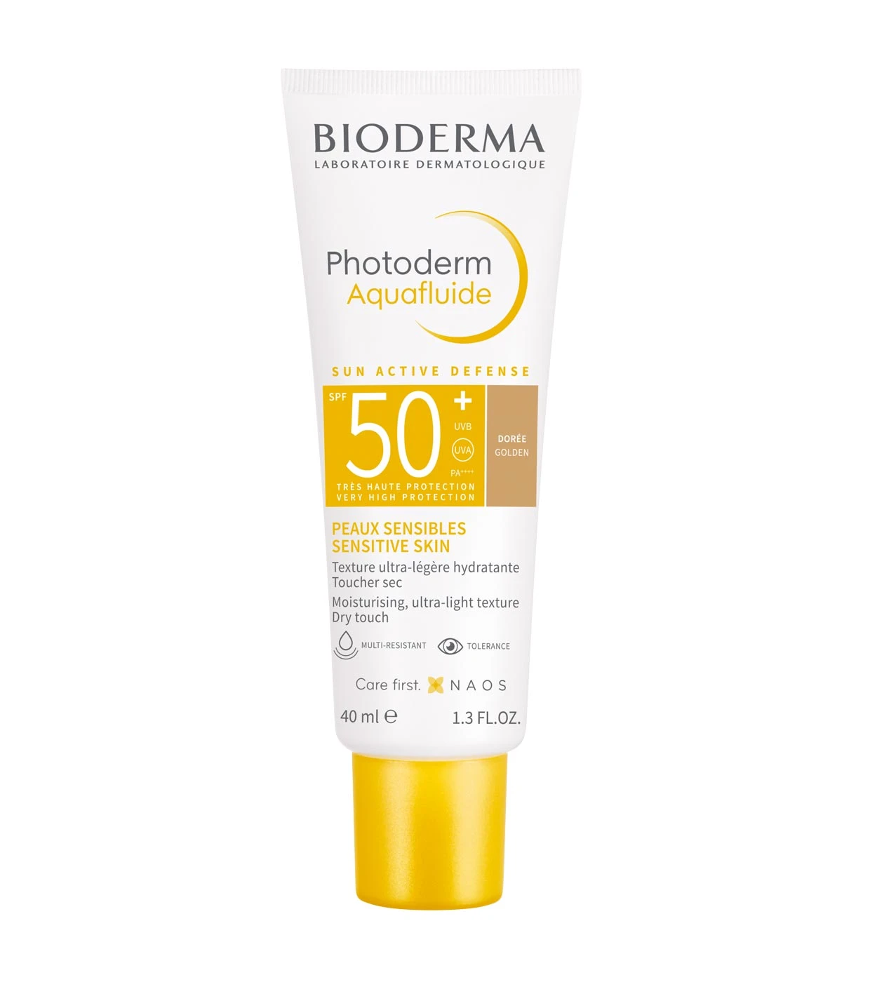 Bioderma - Fluide Solaire Teinté Photoderm Aquafluide SPF50+ - Dorée 1 Bioderma - Fluide Solaire Teinté Photoderm Aquafluide SPF50+ - Dorée