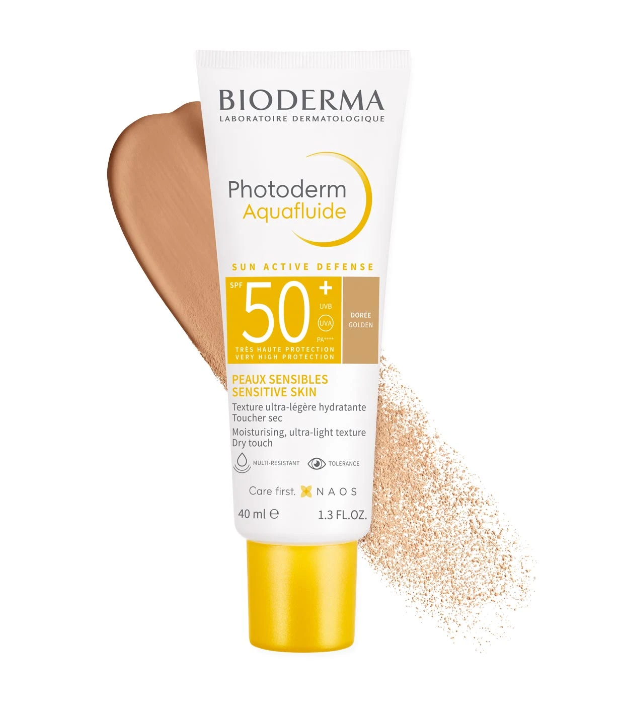Bioderma - Fluide Solaire Teinté Photoderm Aquafluide SPF50+ - Dorée 2 Bioderma - Fluide Solaire Teinté Photoderm Aquafluide SPF50+ - Dorée – Image 2