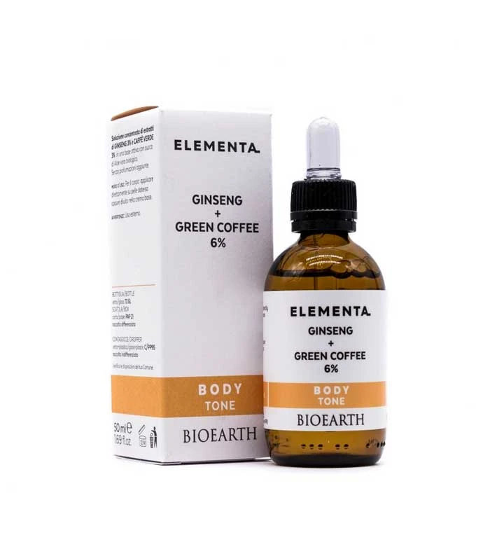 Bioearth - *Elementa* - Solution Tone 6% Ginseng + Café Vert 2 Bioearth - *Elementa* - Solution Tone 6% Ginseng + Café Vert – Image 2