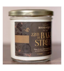 Book And Glow - *Remarkable Worlds* - Bougie De Soja Végétalienne - Baker Street 221B -Cosmétiques Chic Promos Magasin book and glow mundos extraordinarios vela de soja vegana 221b de baker street 3 71783