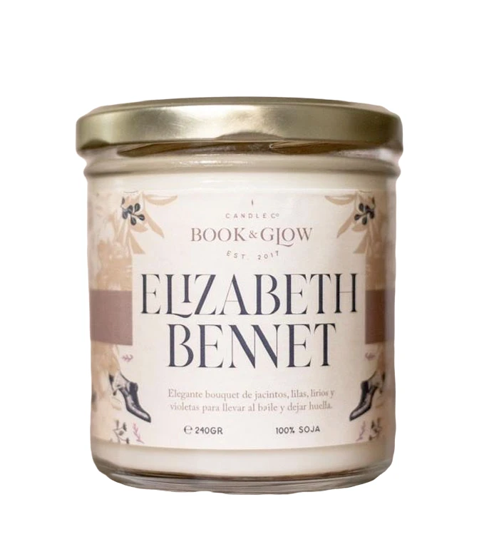 Book And Glow - *Remarkable Worlds* - Bougie De Soja Végétalienne - Elizabeth Bennet 1 Book And Glow - *Remarkable Worlds* - Bougie De Soja Végétalienne - Elizabeth Bennet