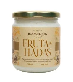 Book And Glow - *Remarkable Worlds* - Bougie De Soja Végétalienne - Fruit Féerique