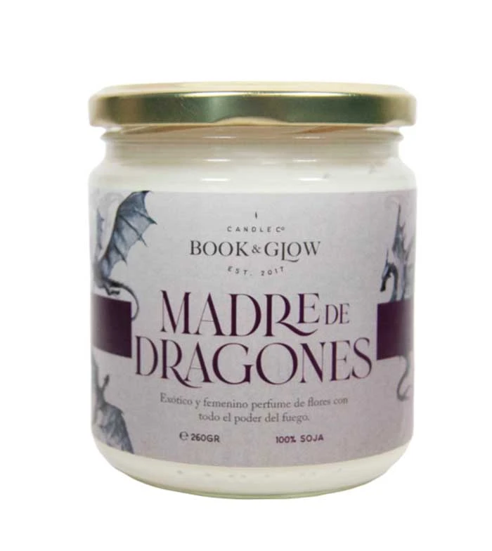 Book And Glow - *Remarkable Worlds* - Bougie De Soja Végétalienne - Mère Des Dragons 1 Book And Glow - *Remarkable Worlds* - Bougie De Soja Végétalienne - Mère Des Dragons