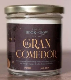 Book And Glow - *Mundos Extraordinarios* - Bougie De Soja - El Gran Comedor 5 Book And Glow - *Mundos Extraordinarios* - Bougie De Soja - El Gran Comedor -Cosmétiques Chic Promos Magasin book and glow vela de soja coleccion mundos extraordinarios el gran comedor 3 25275