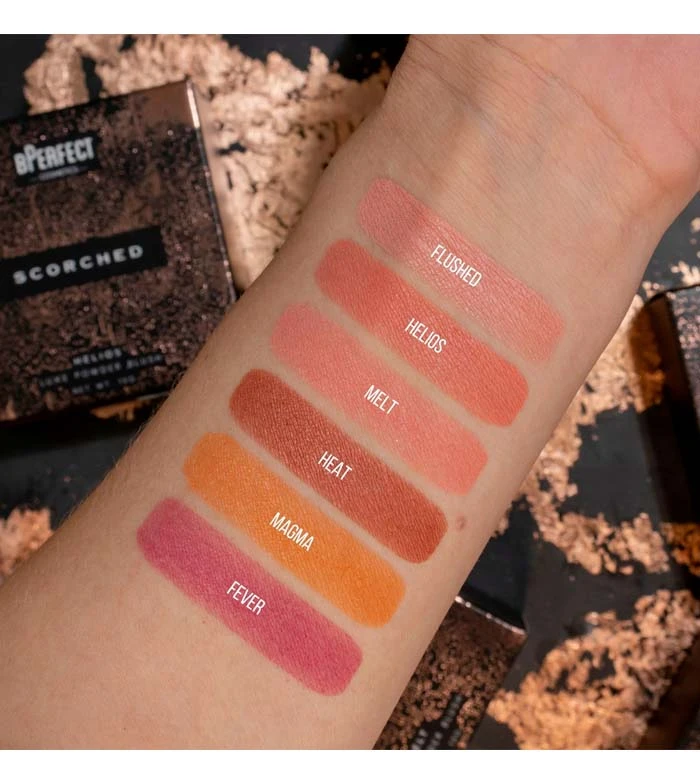 BPerfect - *The Dimension Collection* - Fard à Joues En Poudre Scorched - Heat – Image 2