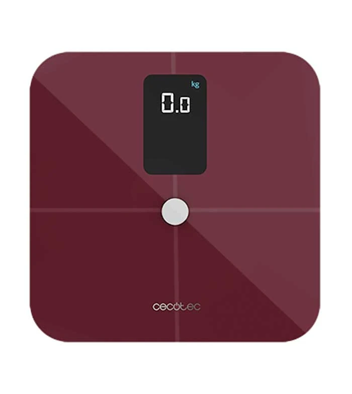Cecotec - Pèse-personne Surface Precision 10400 Smart Healthy Vision - Grenat 1 Cecotec - Pèse-personne Surface Precision 10400 Smart Healthy Vision - Grenat