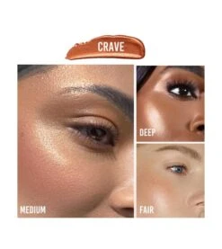 Danessa Myricks - Illuminateur Liquide Vision Flush Glow - Crave -Cosmétiques Chic Promos Magasin danessa myricks pigmento liquido multiusos vision flush glow crave 4 74794