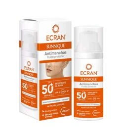 Ecran - *Sunnique* - Fluide Solaire Visage Anti-taches SPF50+