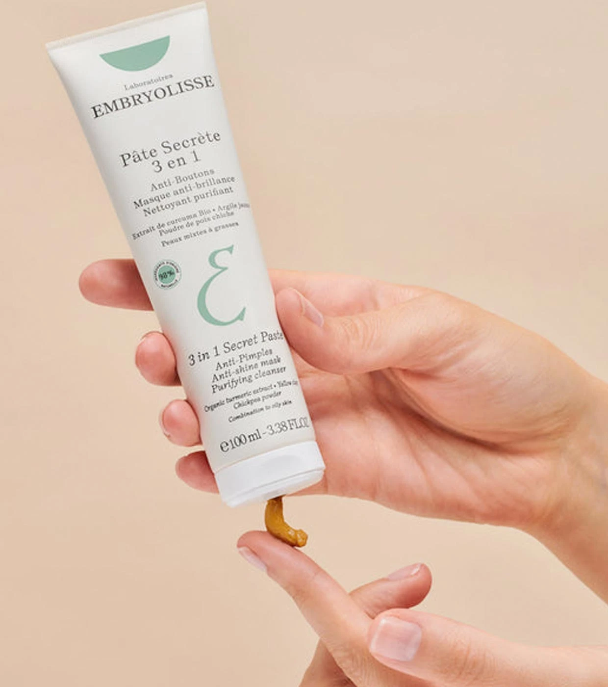 Embryolisse - Masque Visage Matifiant Pour Peaux Mixtes à Grasses à L'extrait De Curcuma 3 Embryolisse - Masque Visage Matifiant Pour Peaux Mixtes à Grasses à L'extrait De Curcuma – Image 3