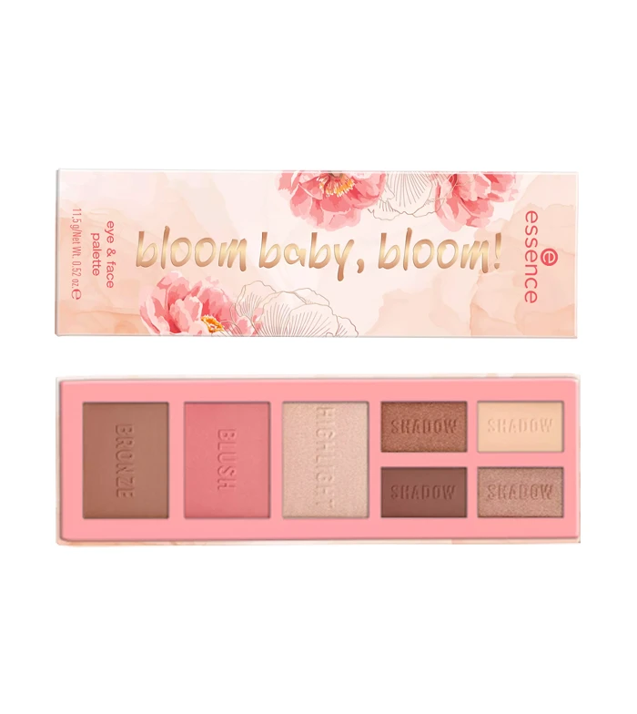 Essence - Palette Ombres Et Yeux Bloom Baby, Bloom! - 01: Make It Bloom 1 Essence - Palette Ombres Et Yeux Bloom Baby, Bloom! - 01: Make It Bloom