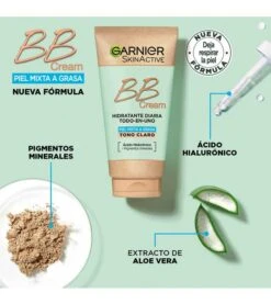 Garnier - BB Crème Peaux Mixtes à Grasses - Medium -Cosmétiques Chic Promos Magasin garnier bb cream piel de mixta a grasa medium 4 63969