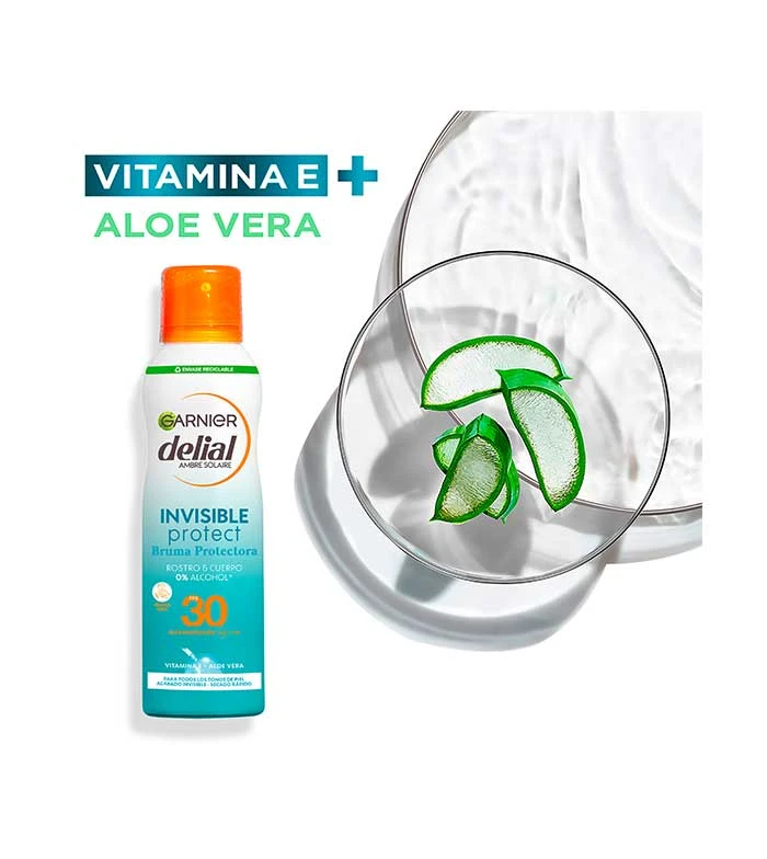 Garnier - Delial Brume Invisible Visage Et Corps SPF30 200ml 2 Garnier - Delial Brume Invisible Visage Et Corps SPF30 200ml – Image 2