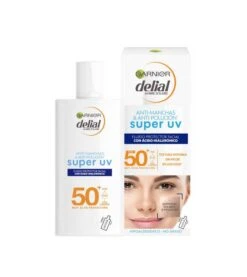 Garnier - Crème Solaire Pour Le Visage Delial Sensitive Advanced SPF + 50 à L'acide Hyaluronique