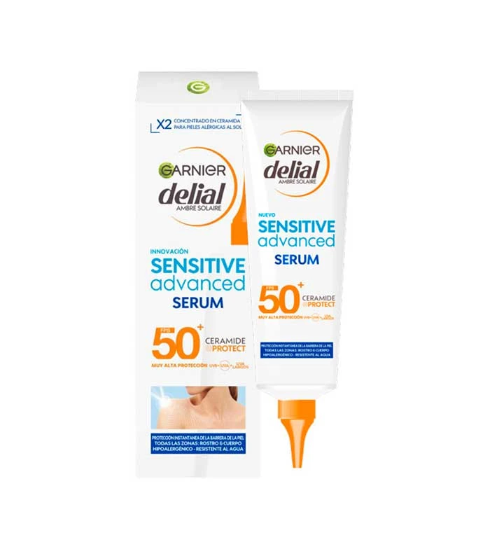 Garnier - Sérum Corporel Sensitive Advanced Delial SPF50+ Ceramide Protect 1 Garnier - Sérum Corporel Sensitive Advanced Delial SPF50+ Ceramide Protect