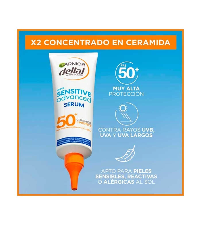 Garnier - Sérum Corporel Sensitive Advanced Delial SPF50+ Ceramide Protect 4 Garnier - Sérum Corporel Sensitive Advanced Delial SPF50+ Ceramide Protect – Image 4