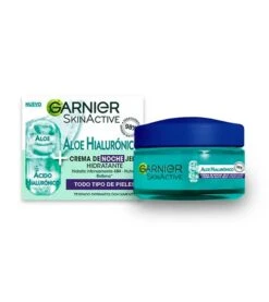Garnier - *Skin Active* - Crème De Nuit Gelée Hydratante Hyaluronic Aloe - Tous Types De Peaux