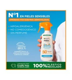 Garnier - Spray Protecteur Delial Children Sensitive Advanced FPS 50+ Ceramide Protect 270ml -Cosmétiques Chic Promos Magasin garnier spray protector delial ninos sensitive advanced fps 50 ceramide protect 270ml 7 59341