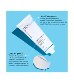 Geek & Gorgeous - Crème Nourrissante Et Hydratante 10% Squalène + Lipides Happier Barrier - Peaux Normales, Mixtes Et Grasses -Cosmétiques Chic Promos Magasin geek gorgeous crema nutritiva e hidratante 10 escualeno lipidos happier barrier piel normal mixta y grasa 3 76553