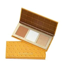 Glamlite - Palette De Illuminateur Et De Contours S'mores