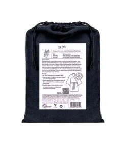 GLOV - Peignoir Ultra Absorbant Kimono Style - Noir -Cosmétiques Chic Promos Magasin glov bata de toalla ultra absorbente kimono style negro 5 76830