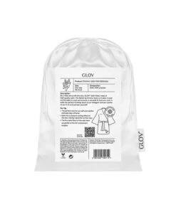 GLOV - Peignoir En Satin Kimono Style - Blanc -Cosmétiques Chic Promos Magasin glov bata saten kimono style blanca 4 76866