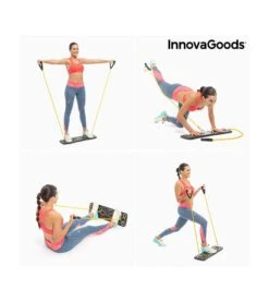 InnovaGoods - Système D'entraînement Avec Bande De Résistance Pulsher -Cosmétiques Chic Promos Magasin innovagoods sistema de entrenamiento con bandas de resistencia pulsher 3 62538