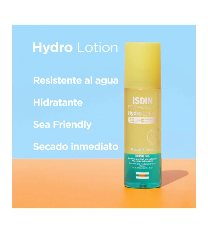 ISDIN - Spray Solaire Biphasique HydroLotion SPF50 2 ISDIN - Spray Solaire Biphasique HydroLotion SPF50 – Image 2