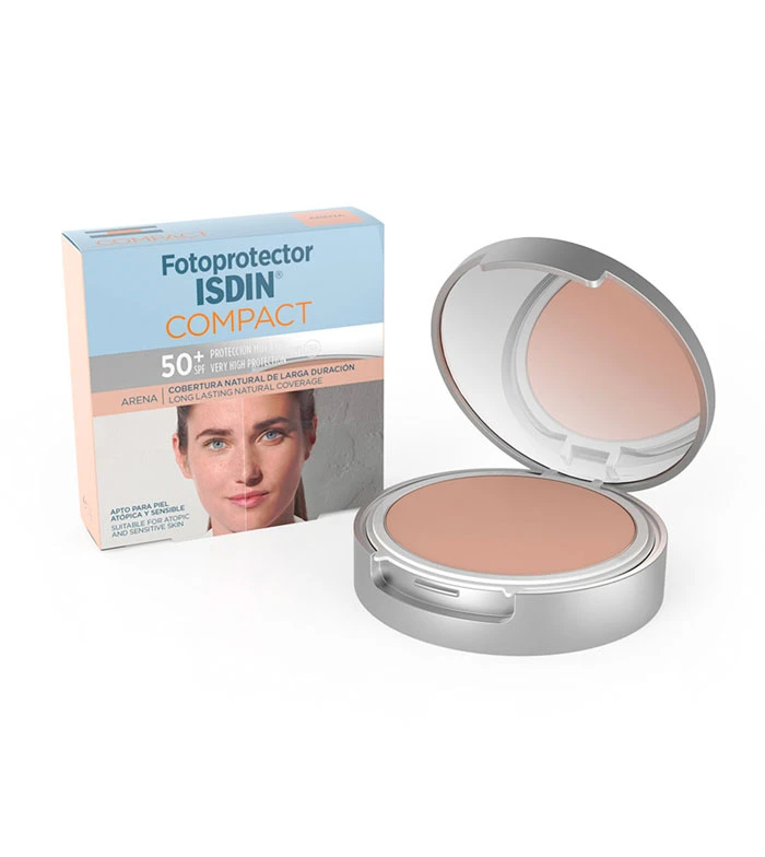 ISDIN - Crème Solaire Sable Compacte SPF50+ 1 ISDIN - Crème Solaire Sable Compacte SPF50+