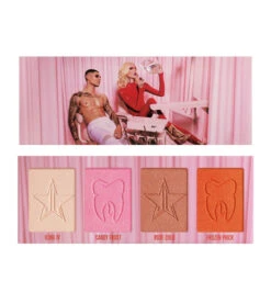 Jeffree Star Cosmetics - *Blood Sugar Anniversary Collection* - Palette De Highlighters - Cavity Skin Frost