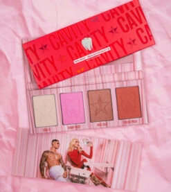 Jeffree Star Cosmetics - *Blood Sugar Anniversary Collection* - Palette De Highlighters - Cavity Skin Frost -Cosmétiques Chic Promos Magasin jeffree star cosmetics blood sugar anniversary collection paleta de iluminadores cavity skin frost 4 60096