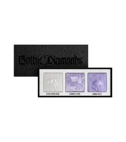 Jeffree Star Cosmetics - *Gothic Beach* - Palette D'enlumineurs Extreme Frost Trio Gothic Diamonds