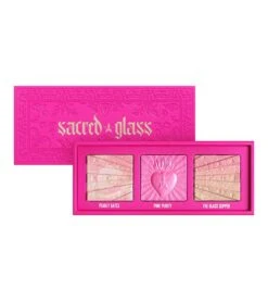 Jeffree Star Cosmetics - *Pink Religion* - Surligneur Trio Sacred Glass