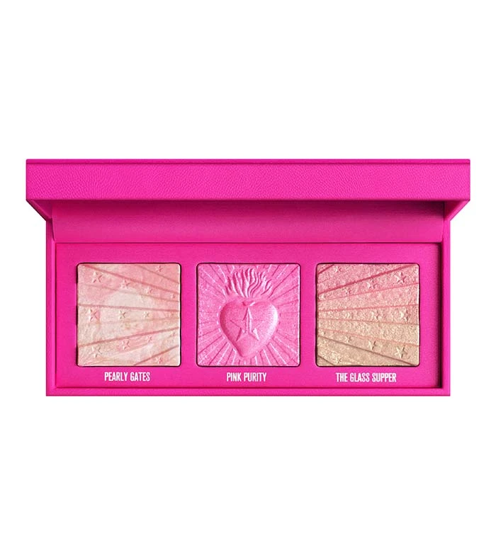 Jeffree Star Cosmetics - *Pink Religion* - Surligneur Trio Sacred Glass 2 Jeffree Star Cosmetics - *Pink Religion* - Surligneur Trio Sacred Glass – Image 2