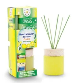 La Casa De Los Aromas - Neutraliseur D'odeurs Mikado 100ml - Citron Et Herbal Kitchen