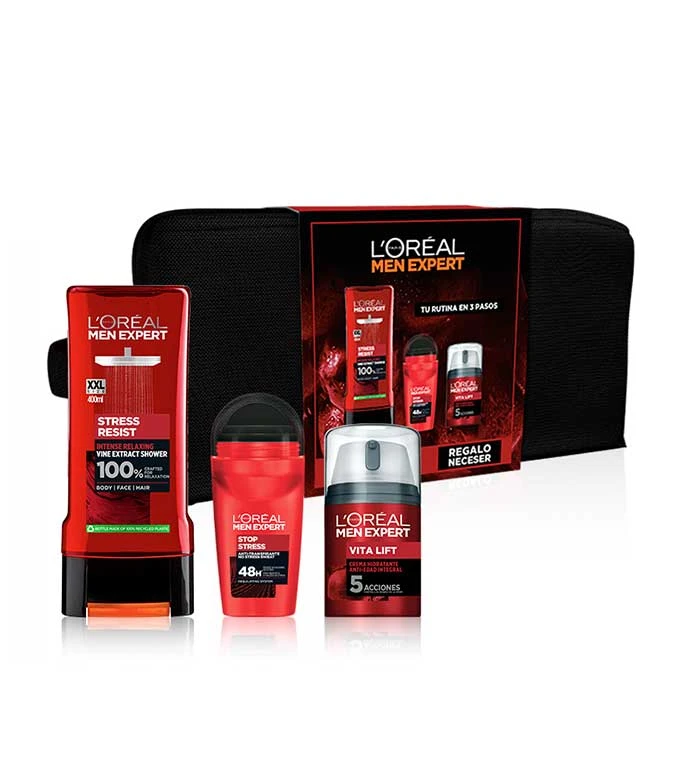 Loreal Paris - Coffret Cadeau Anti-âge Vitalift Men Expert 1 Loreal Paris - Coffret Cadeau Anti-âge Vitalift Men Expert