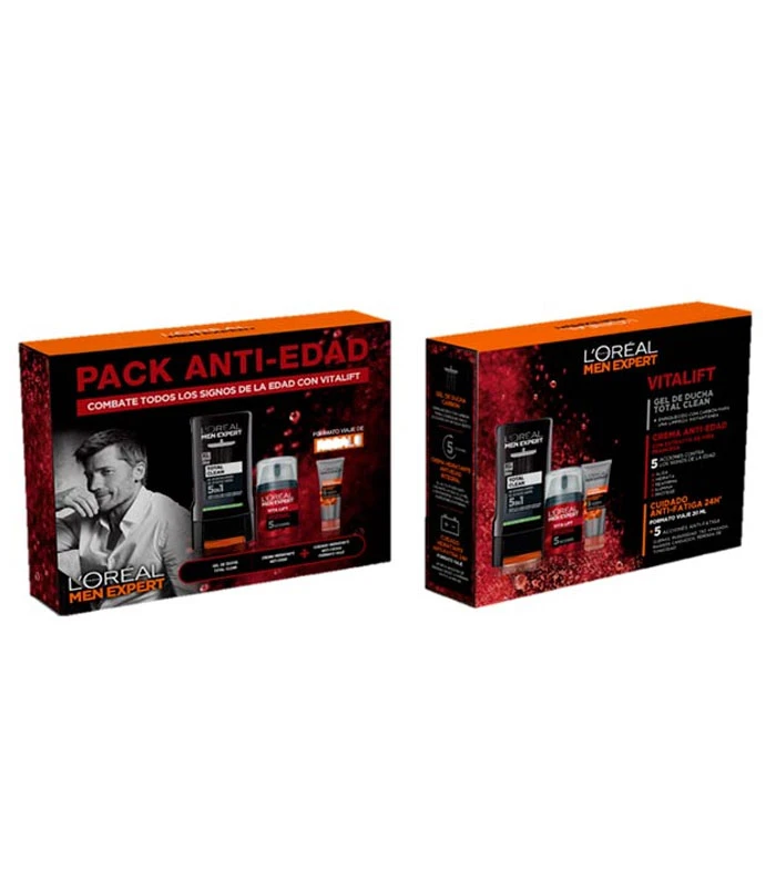 Loreal París - Set Men Expert Anti Age Vitalift 1 Loreal París - Set Men Expert Anti Age Vitalift