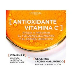 Loreal Paris - Fluide Hydratant à La Vitamine C Anti-UV SPF 50+ Revitalift Clinical -Cosmétiques Chic Promos Magasin loreal paris fluido hidratante con vitamina c anti uv spf 50 revitalift clinical 6 74919