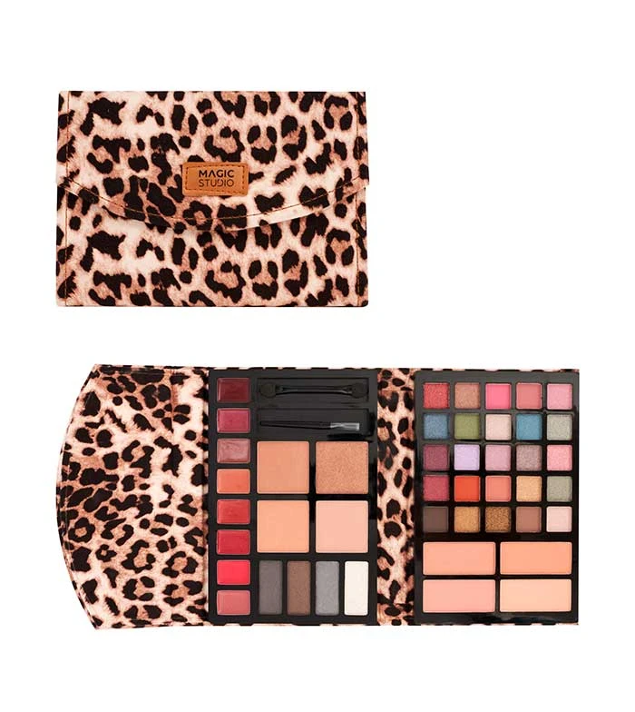 Magic Studio - *Wild Safari* - Trousse De Maquillage Travel Wallet 1 Magic Studio - *Wild Safari* - Trousse De Maquillage Travel Wallet