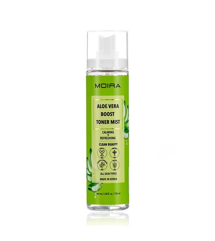 Moira - Brume Faciale Toner Mist - Aloe Vera 1 Moira - Brume Faciale Toner Mist - Aloe Vera
