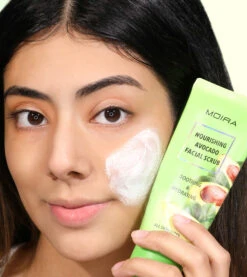 Moira - Gommage Visage Hydratant - Avocat -Cosmétiques Chic Promos Magasin moira exfoliante facial hidratante aguacate 3 76185