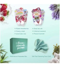 Montagne Jeunesse - 7th Heaven - Coffret Cadeau Beauty Box Of Treats -Cosmétiques Chic Promos Magasin montagne jeunesse 7th heaven set de regalo beauty box of treats 3 62507