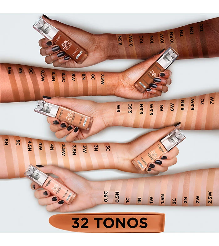 Loreal Paris - Fond De Teint à L'acide Hyaluronique Accord Parfait - 2N: Vainilla 3 Loreal Paris - Fond De Teint à L'acide Hyaluronique Accord Parfait - 2N: Vainilla – Image 3